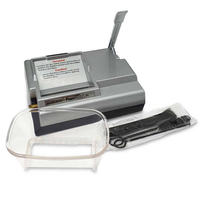 Powermatic 4 + PLUS Silber elektrische Stopfmaschine