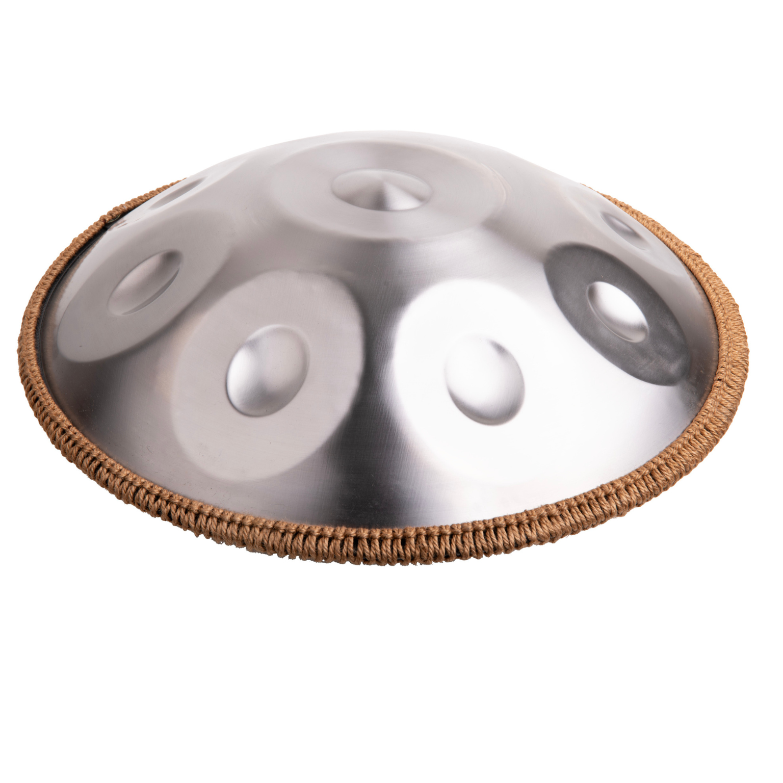 Berk Handpan silber 10 Töne 432 Hz 56 cm