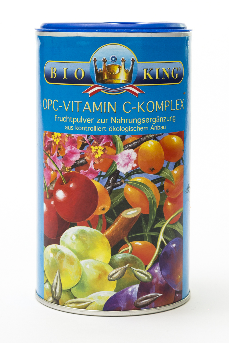 BioKing Bio OPC Vitamin C-Komplex Pulver 250-500g