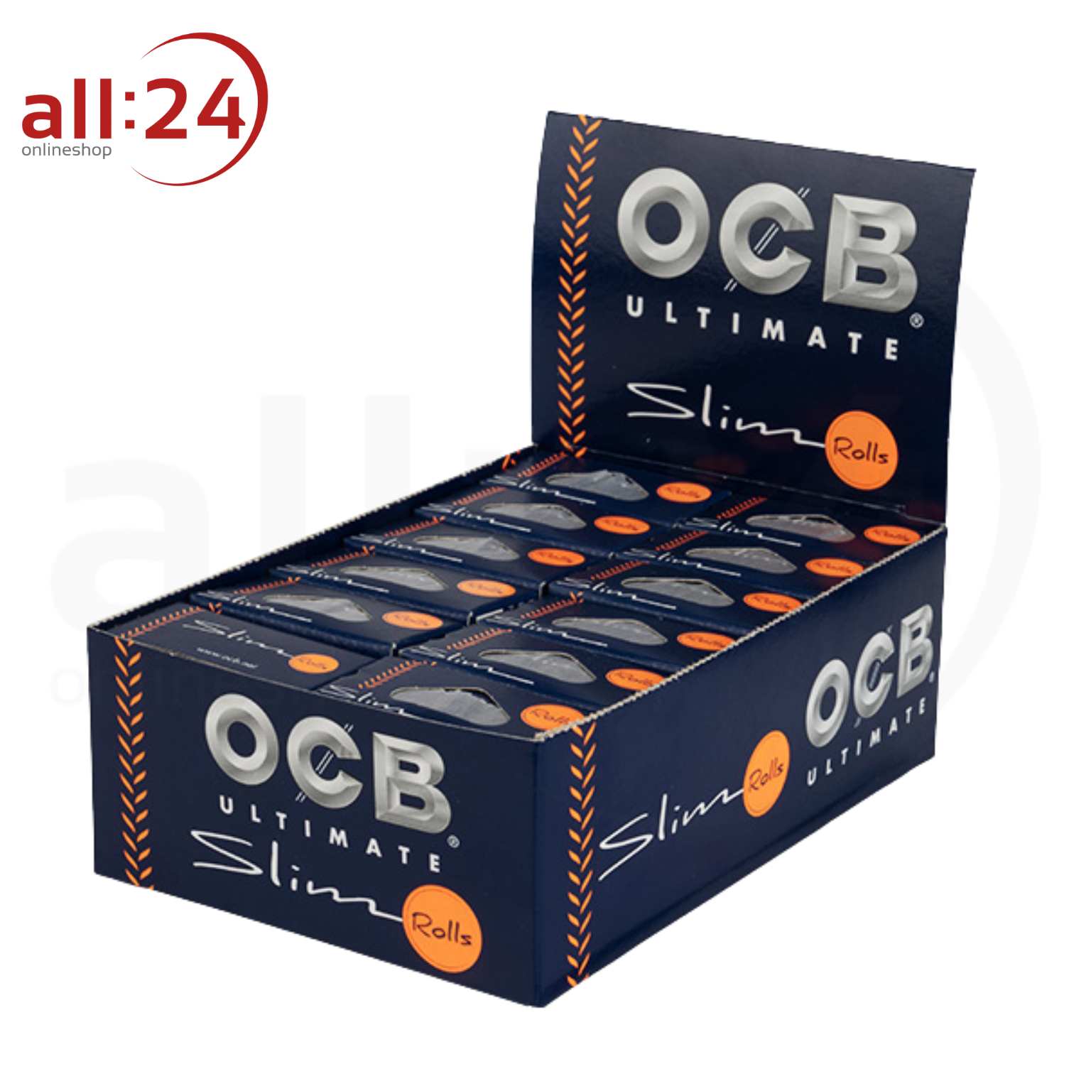 OCB Ultimate Paper Rolls 24er Pack