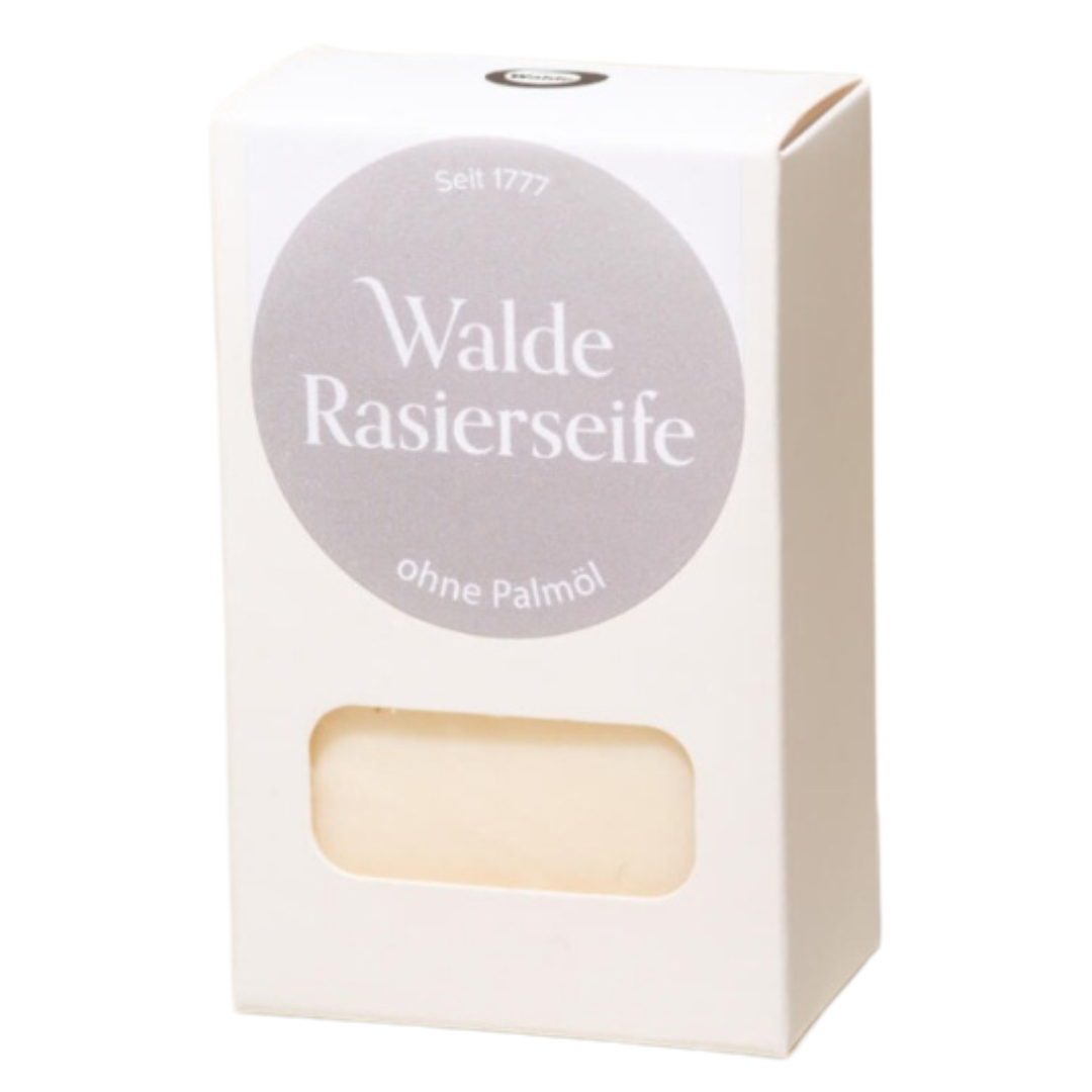 Walde Rasierseife Naturseife 100g Plastikfrei