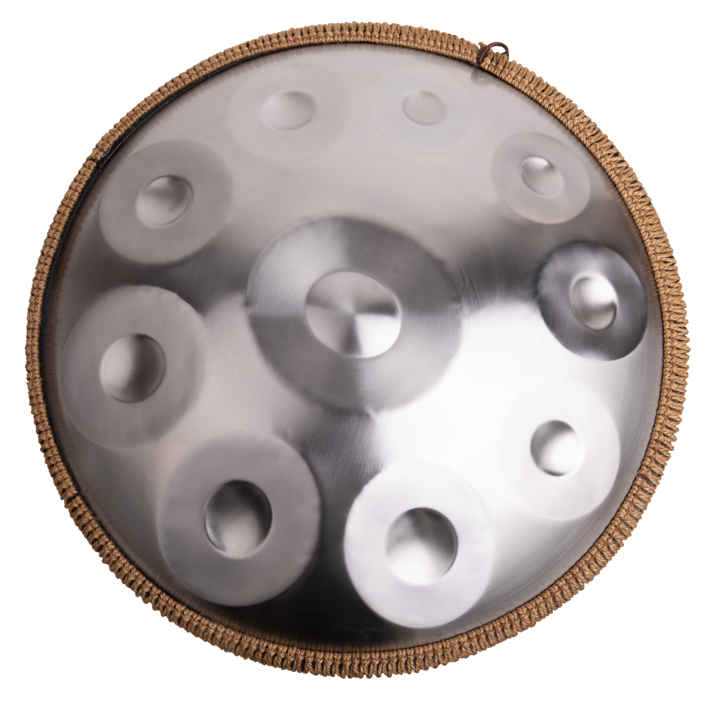 Berk Handpan silber 10 Töne 432 Hz 56 cm