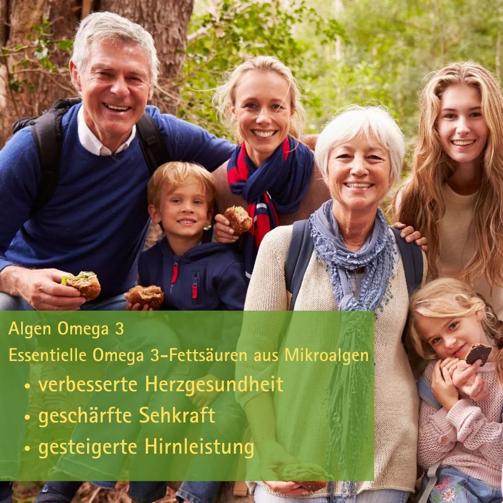 GreenKing Algen Omega 3 60 Kapseln Vegan
