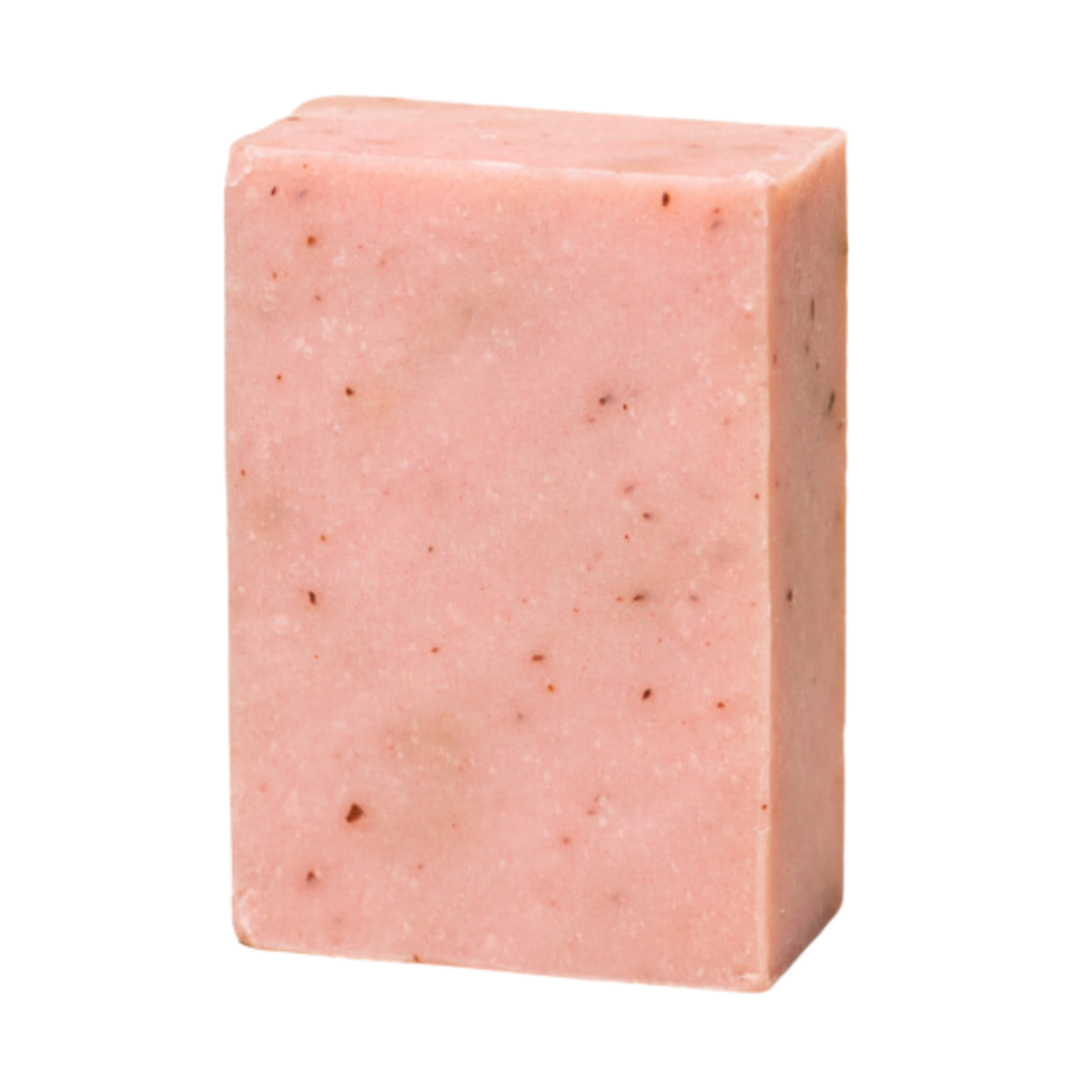 Walde Seifenstück Naturseife Rose mit Blüten 100g Plastikfrei