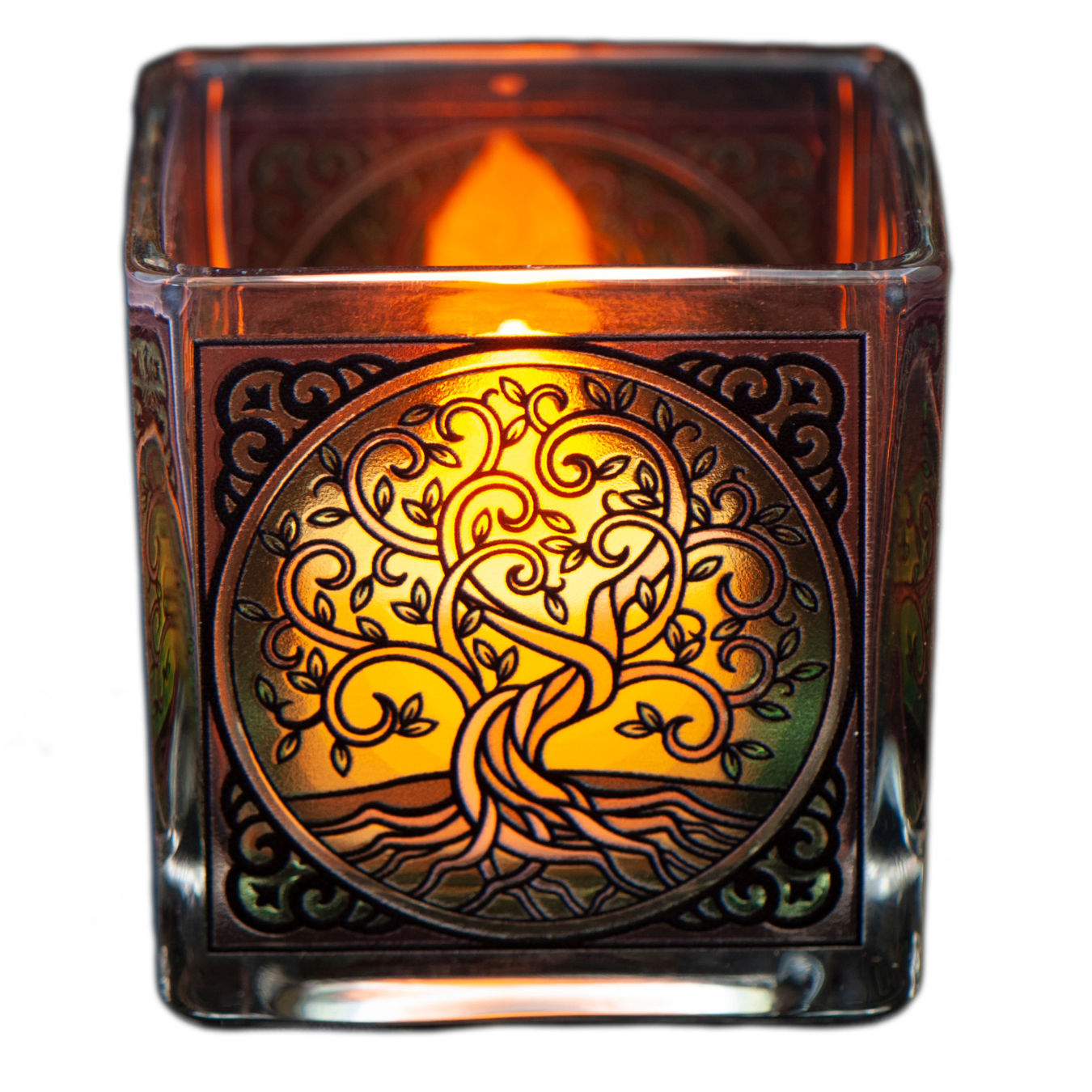 Berk Teelichtglas Yggdrasil