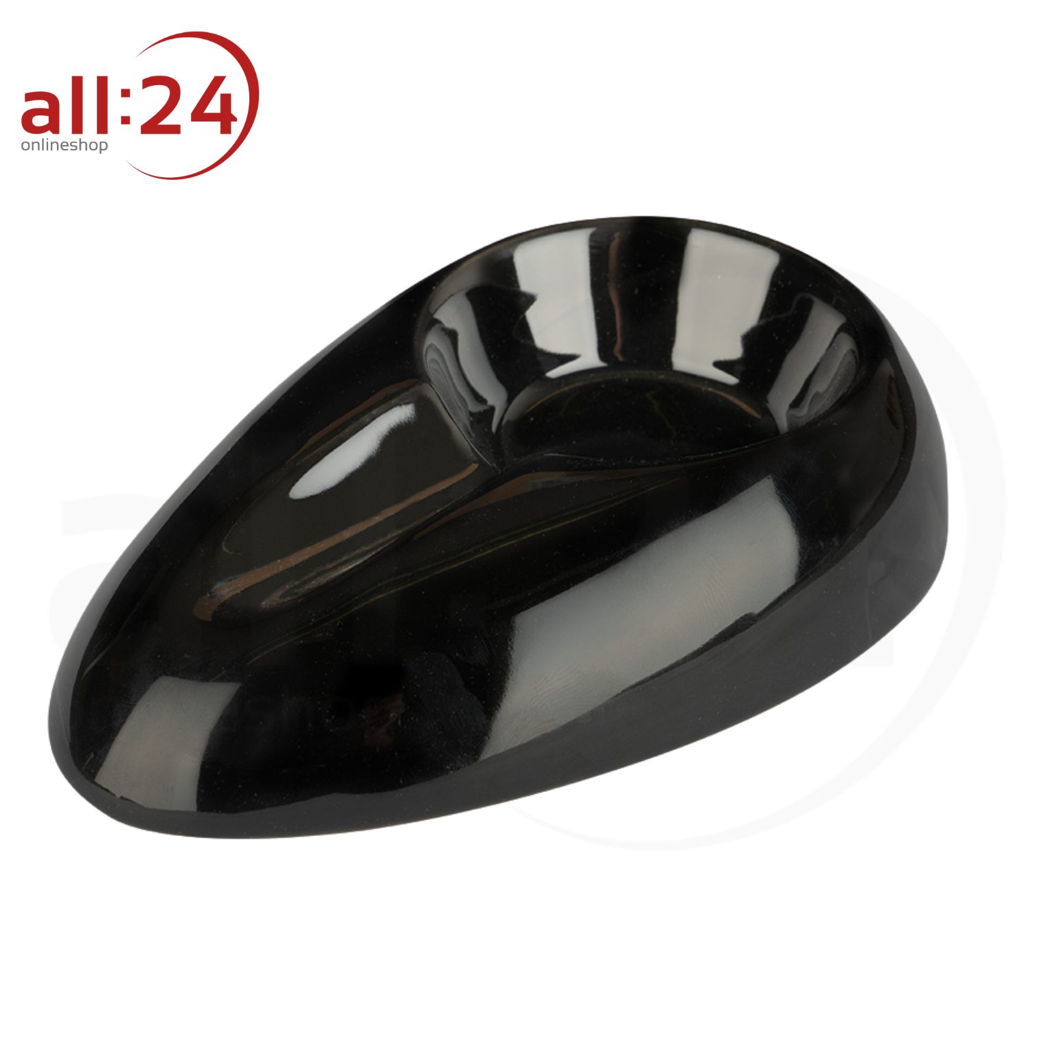 Formula Keramikaschenbecher Schwarz