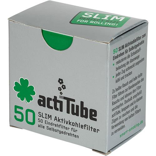 ActiTube Silber Aktivkohlefilter 7mm Karton 10x50 Stück