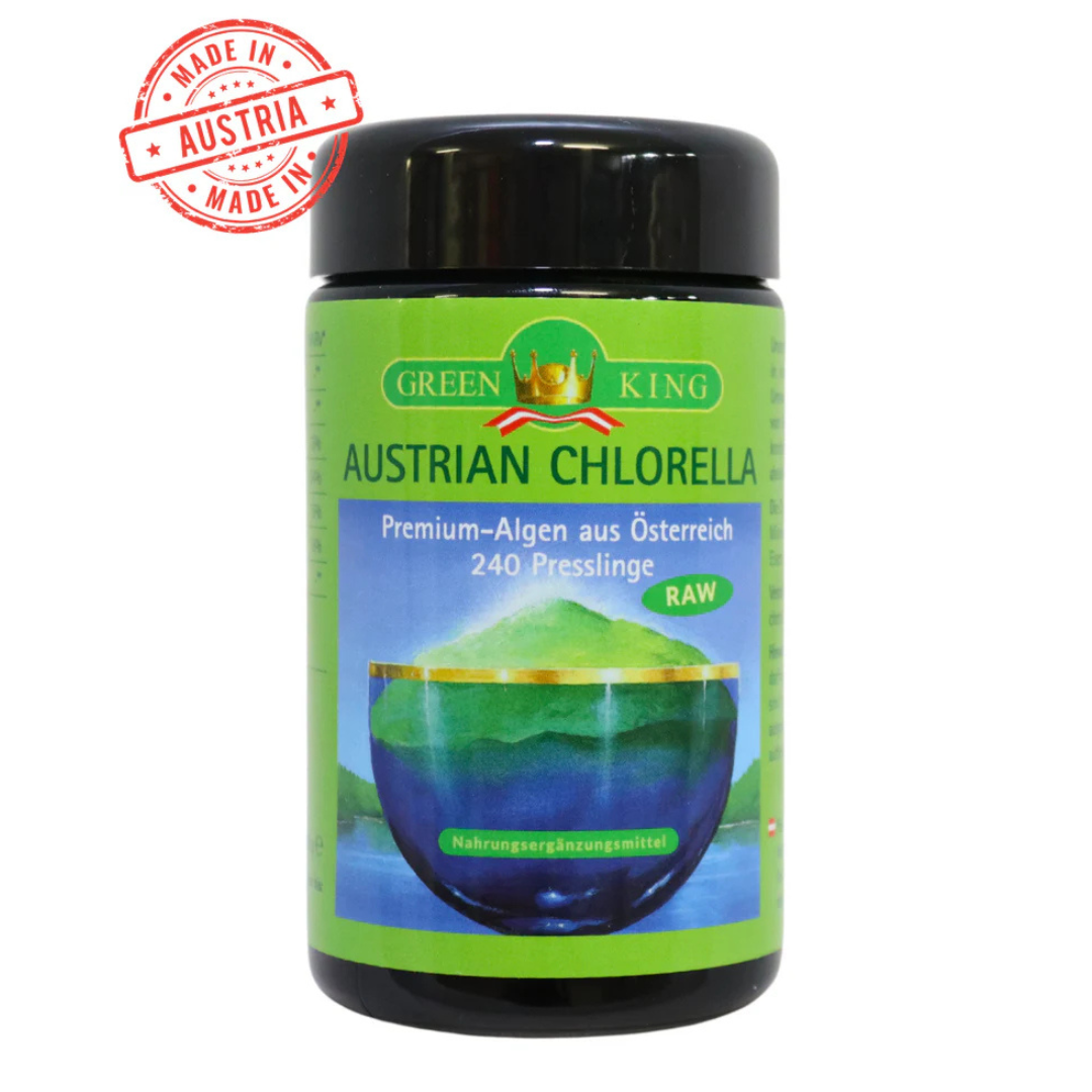 GreenKing Chlorella-Algen aus Österreich 240 Presslinge