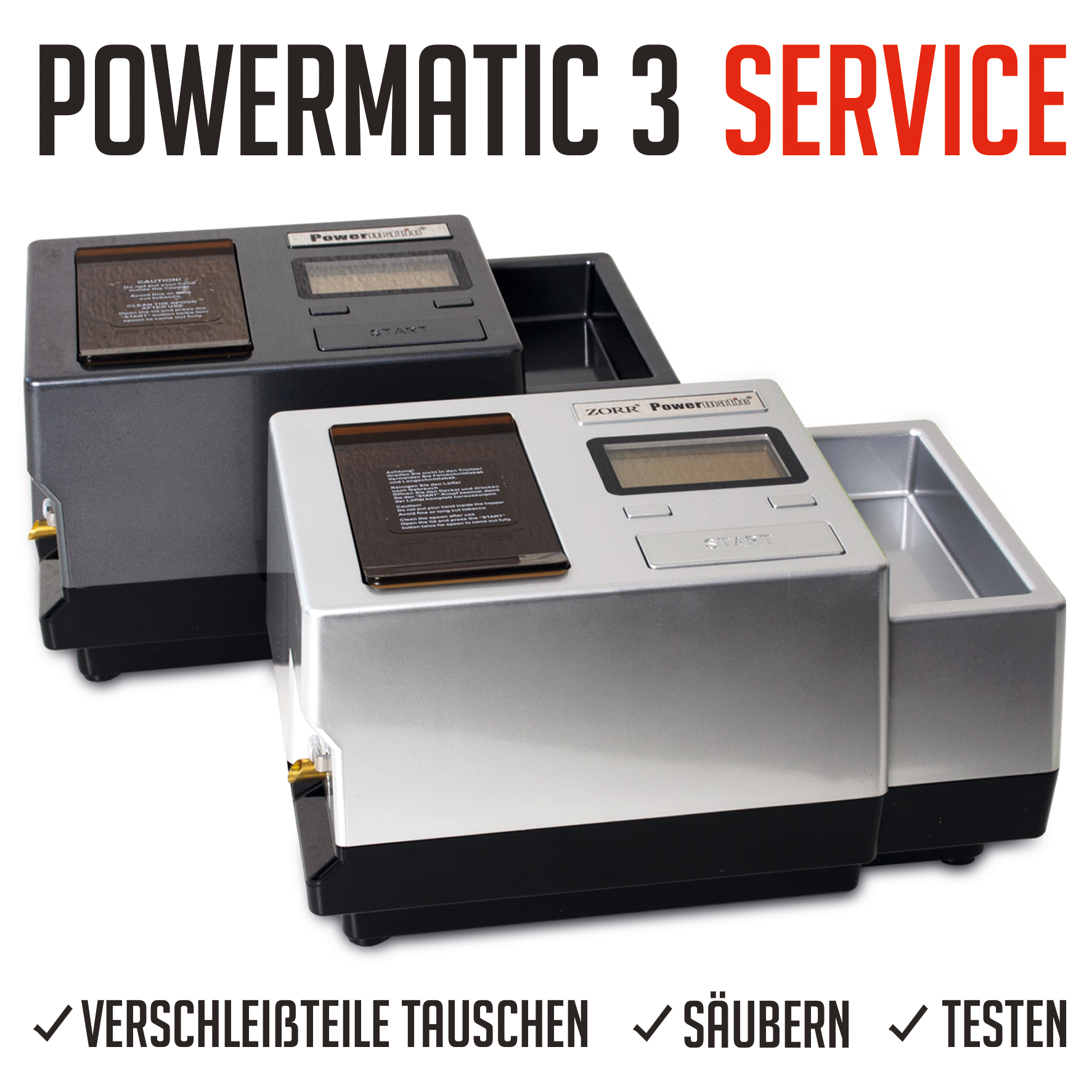 Service für Powermatic 3