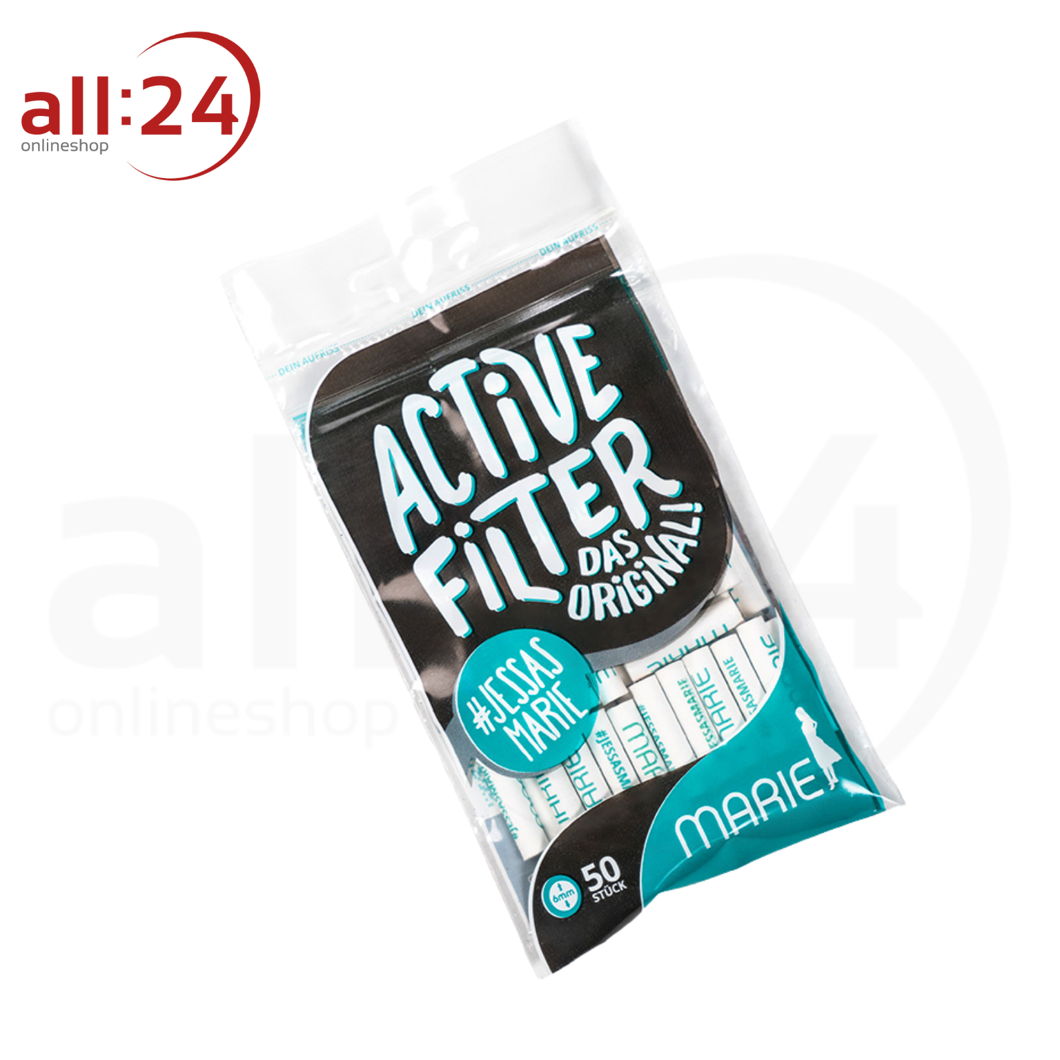 MARIE Active Filter 6mm 50er Beutel, 10er Vorrats-Box