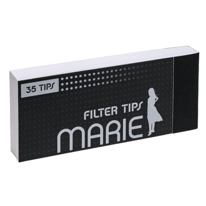 Marie Filter Tips Slim Box 24 Heftchen je 35 Blatt