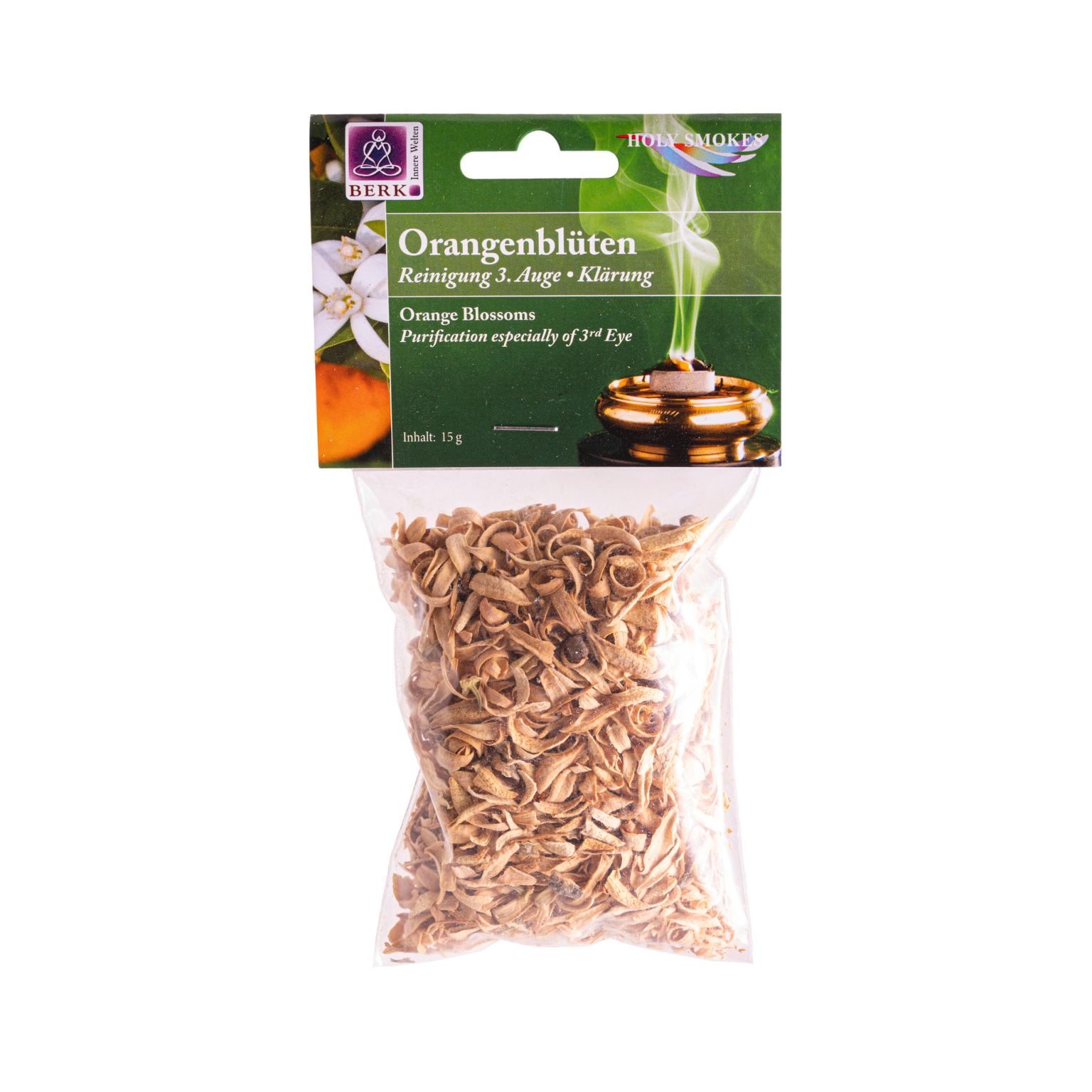 Berk Orangenblütenblätter 15g Räucherwerk