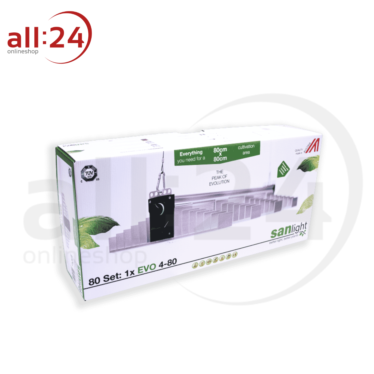 SANlight LED Set 1x EVO 4-80 1.5