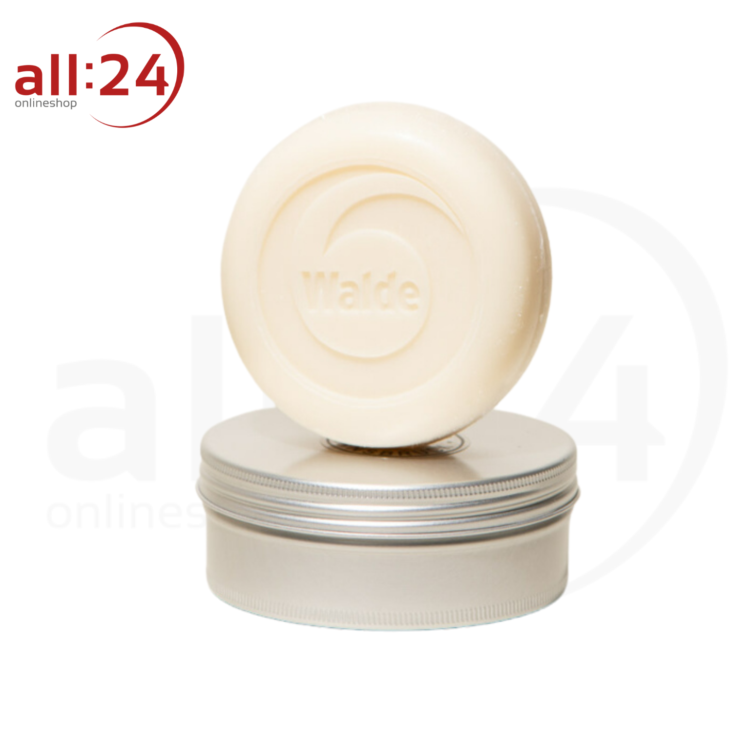 Walde Rasierseife mit Sheabutter 100g weiß