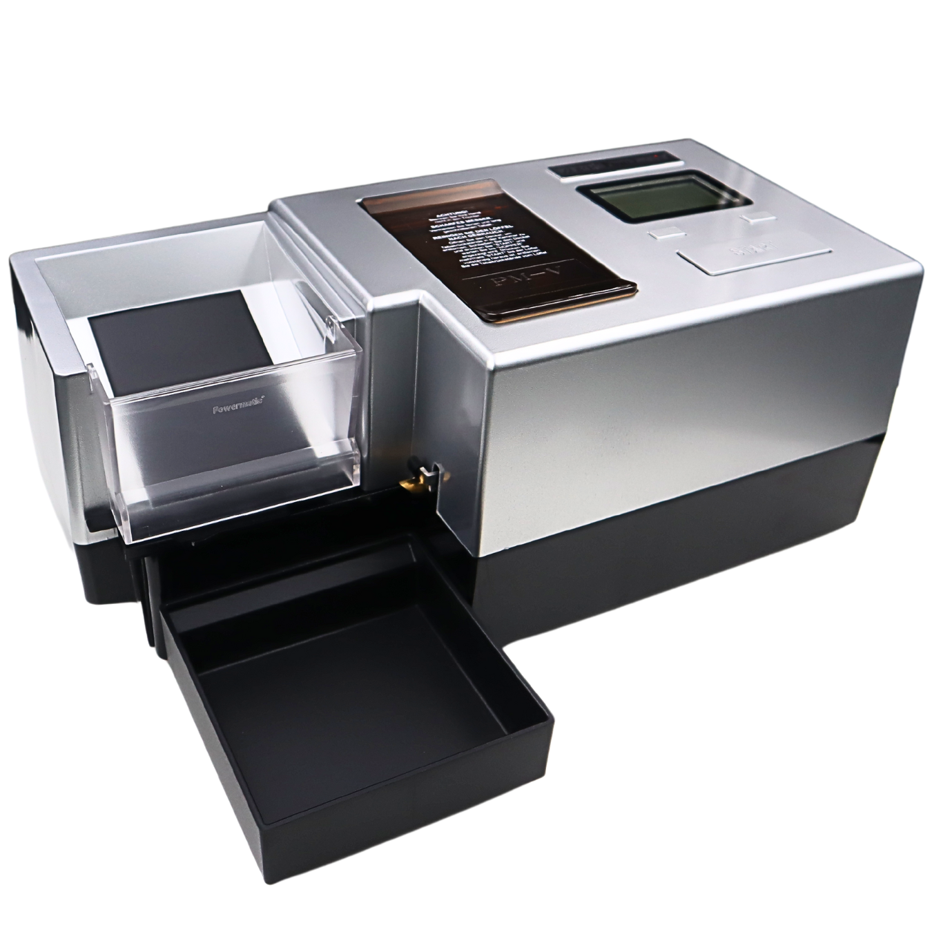 Powermatic 5 - Stopfmaschine Silber