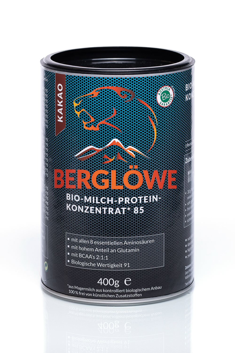 Berglöwe Bio Milch-Protein-Konzentrat 85 Kakao