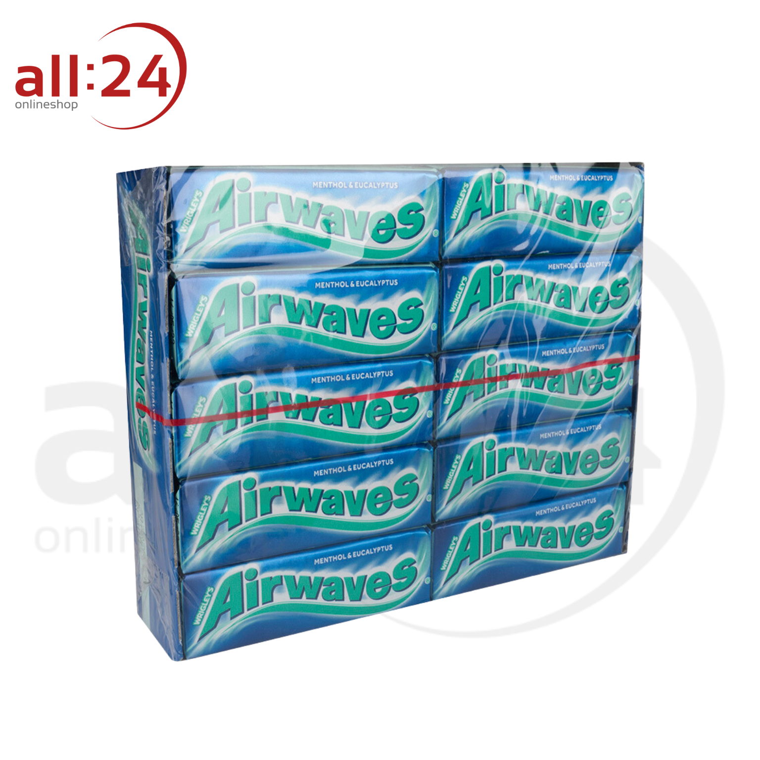 Airwaves Menthol Eukalyptus 30 x 10 Stueck XXL Vorteilspack
