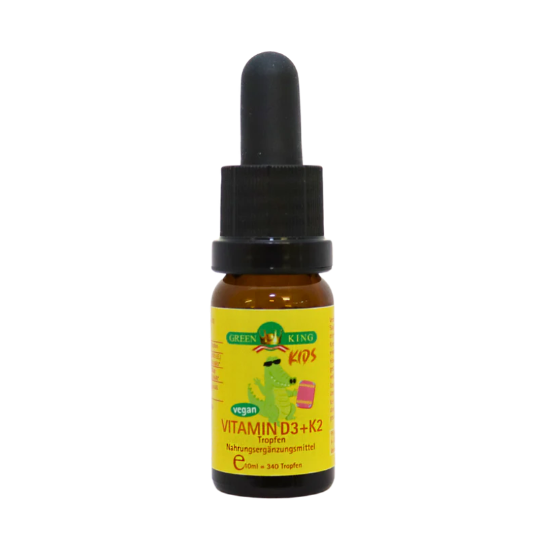 GreenKing Vitamin D3 + K2 für Kinder