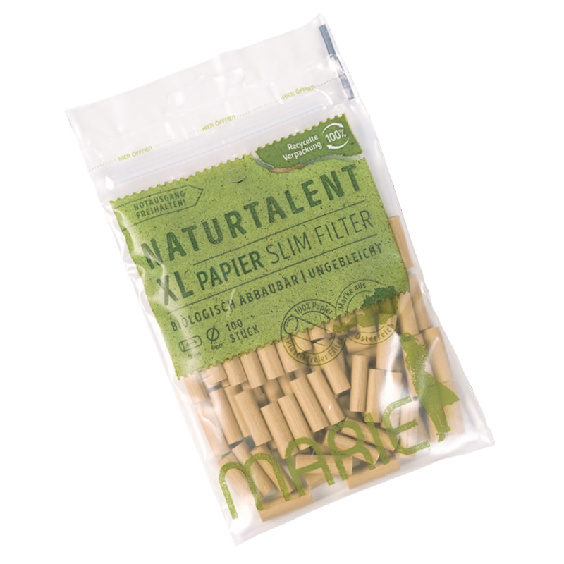 Marie Naturtalent XL Slim Filter 100 Stück 20 Beutel