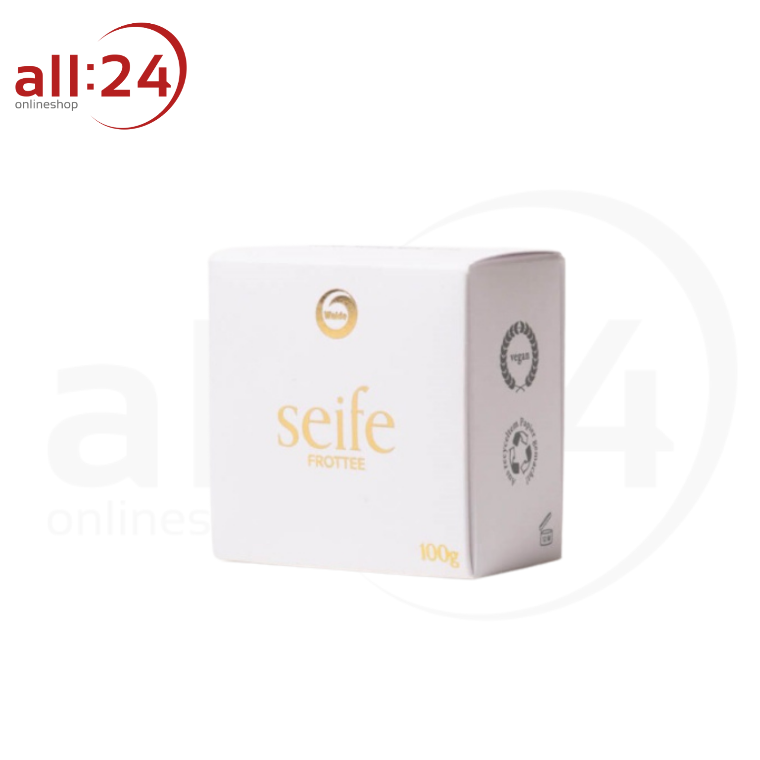 Walde Pflegeseife Frottee, 100g