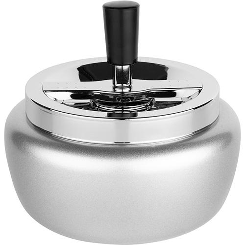 Aschenbecher Windascher Silber Exklusiv 13 cm