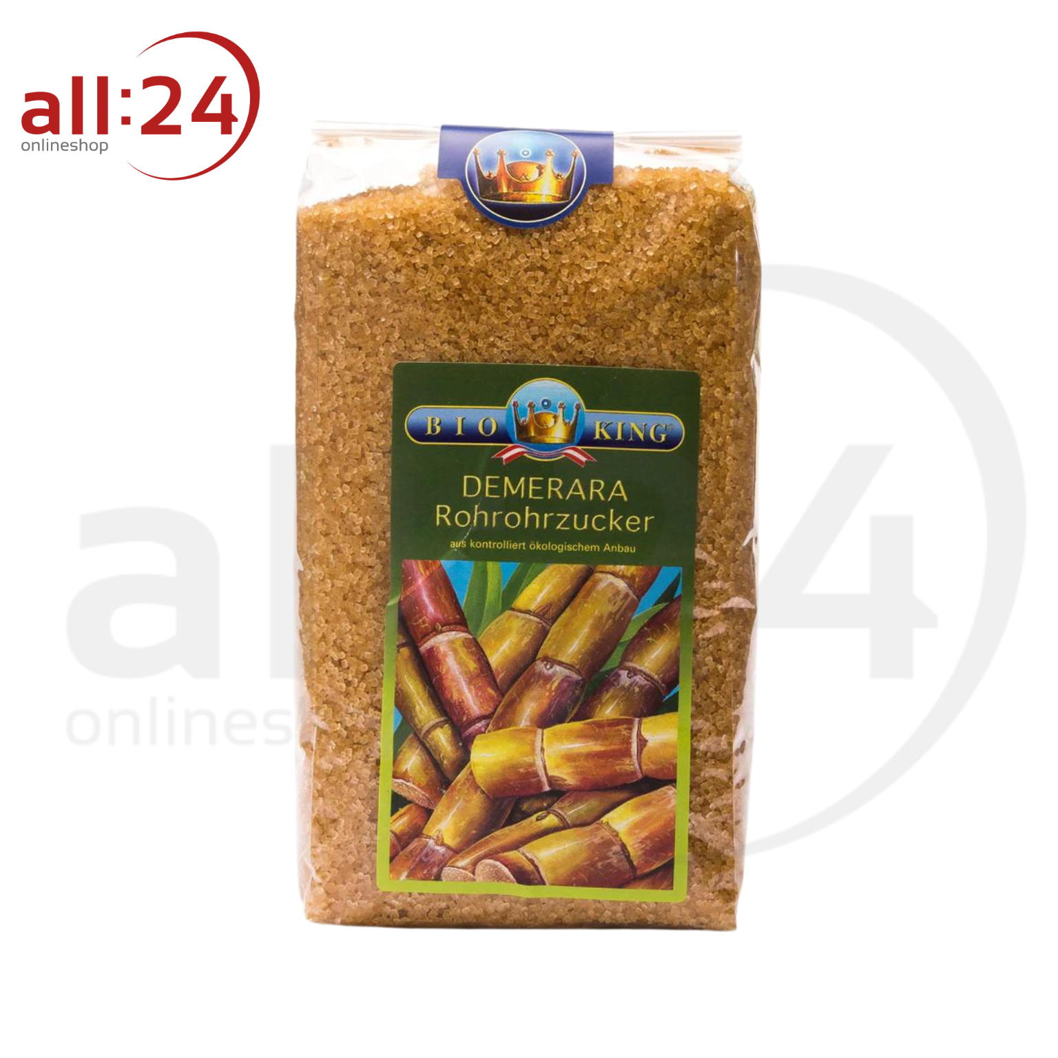 BioKing Bio Demerara Rohrrohrzucker 500g-1000g