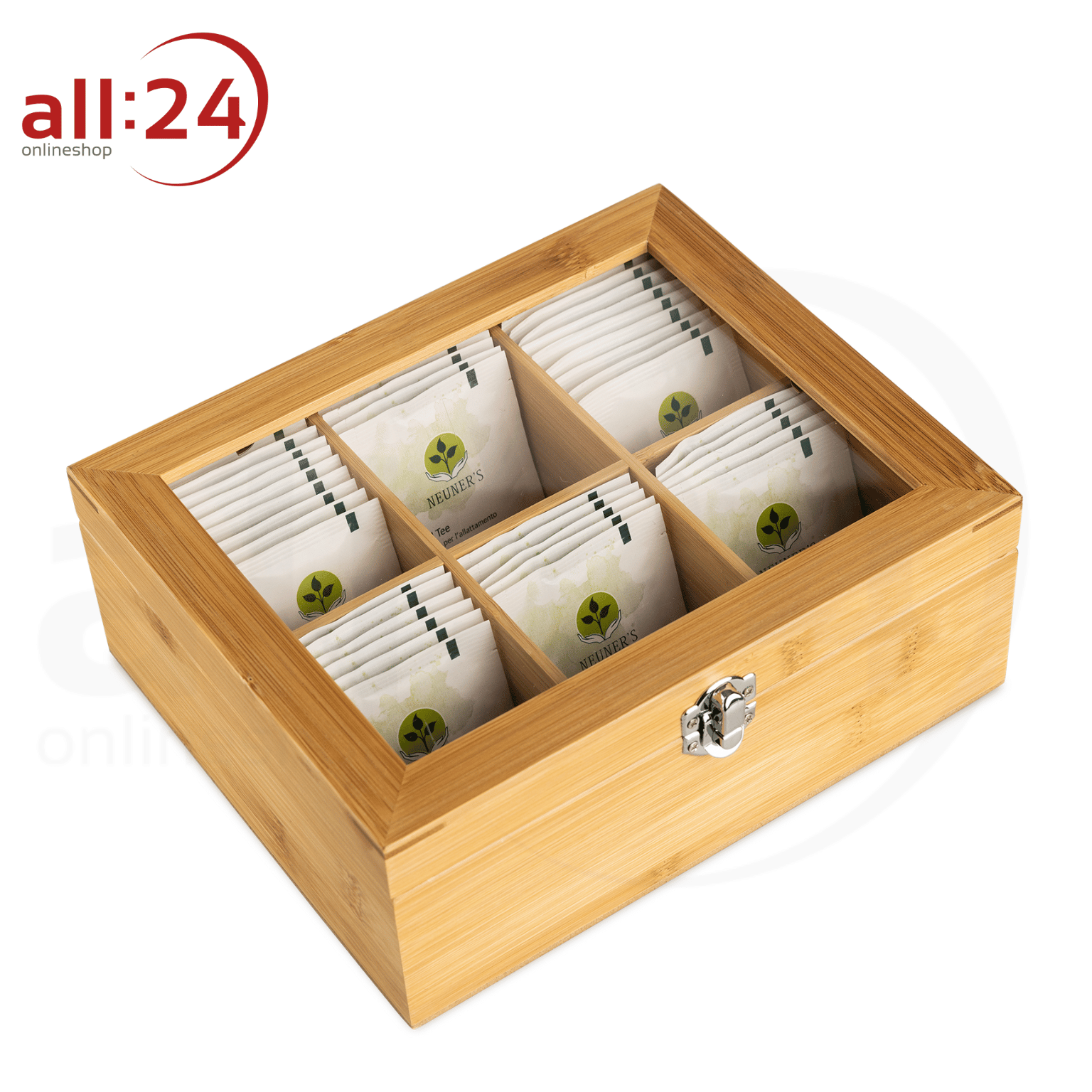 Teebox aus Bambus