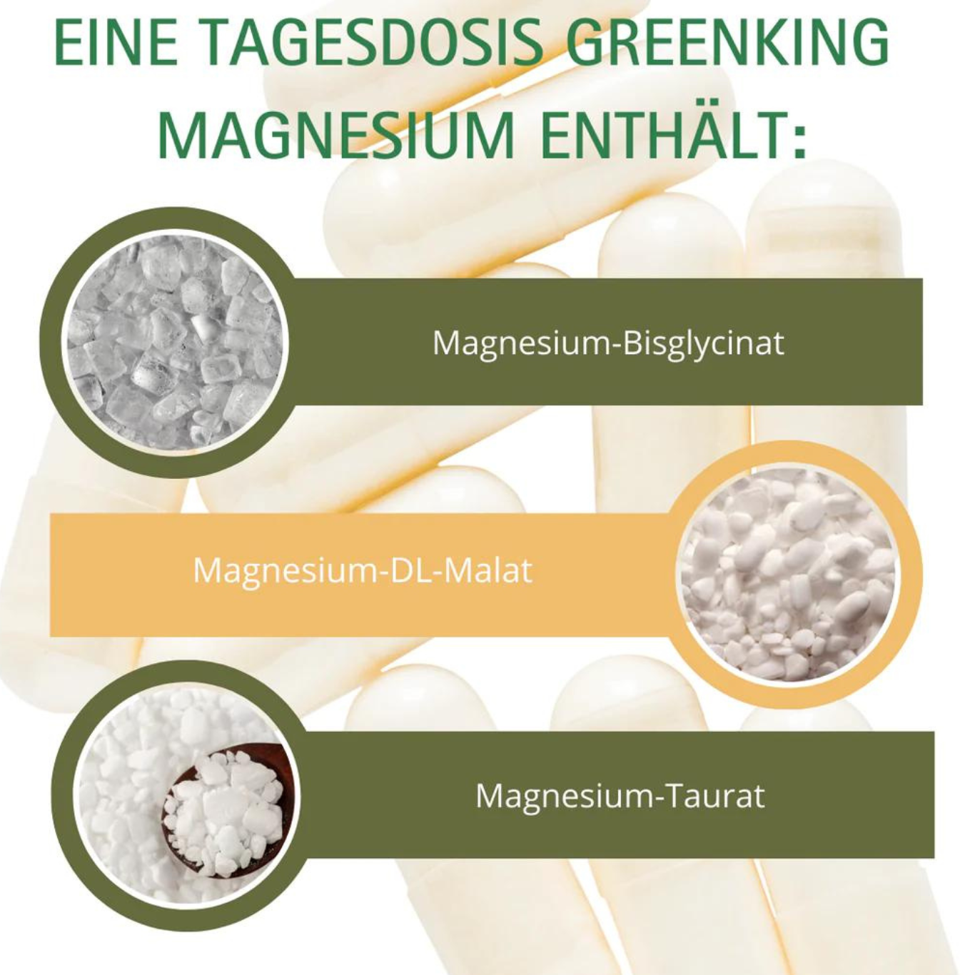 GreenKing Magnesium 90 Kapseln