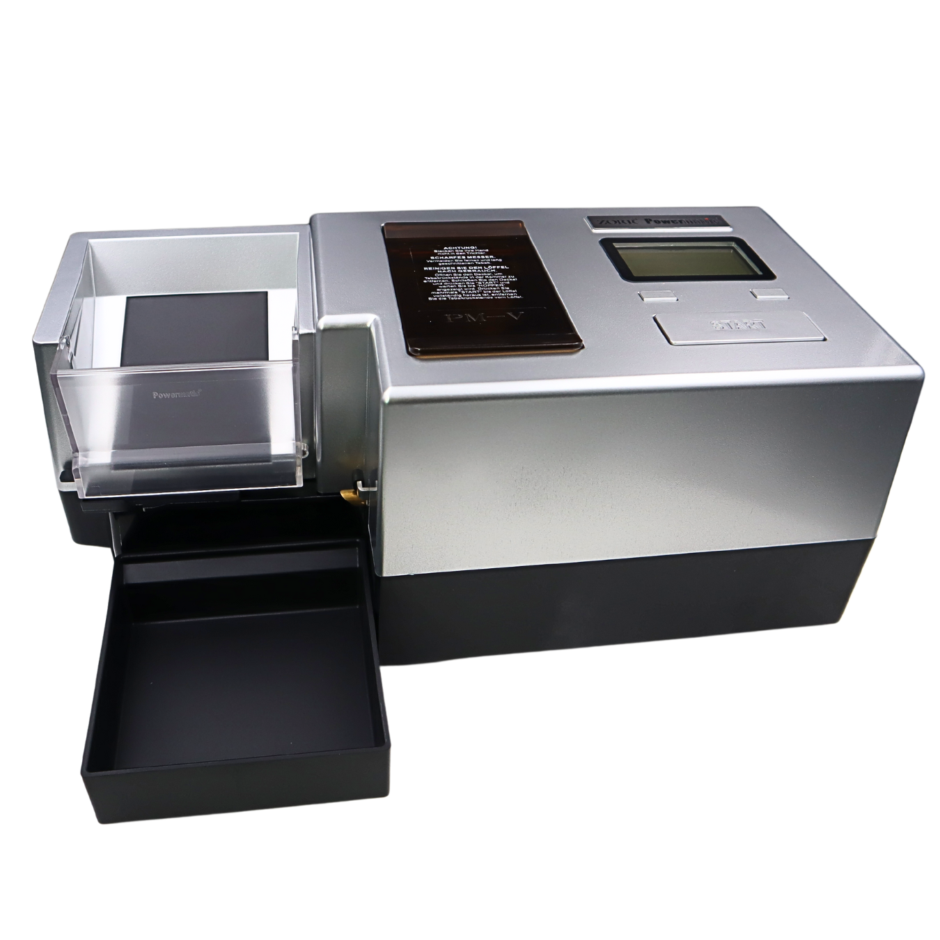 Powermatic 5 - Stopfmaschine Silber