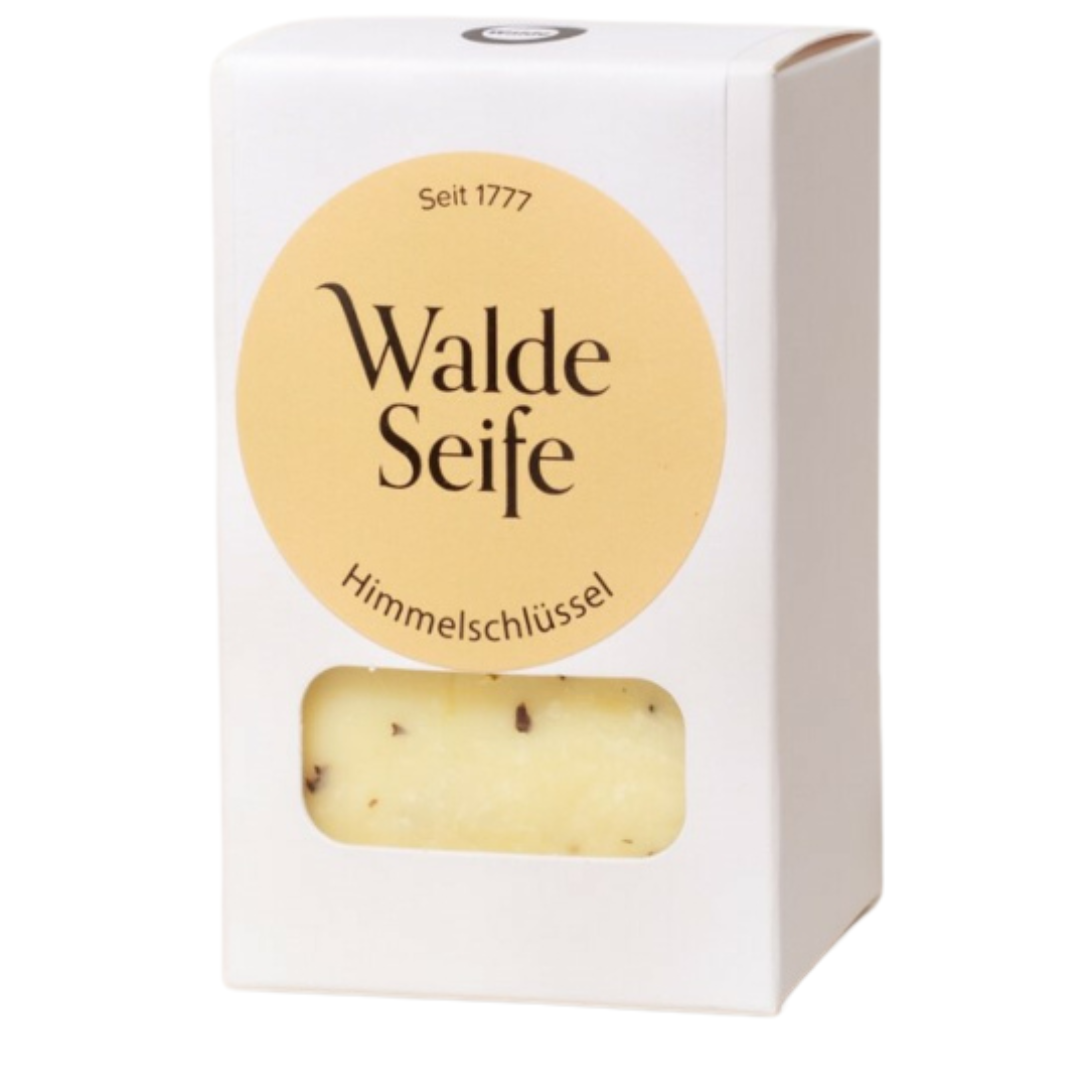 Walde Seifenstück Naturseife Himmelschlüssel 100g Plastikfrei