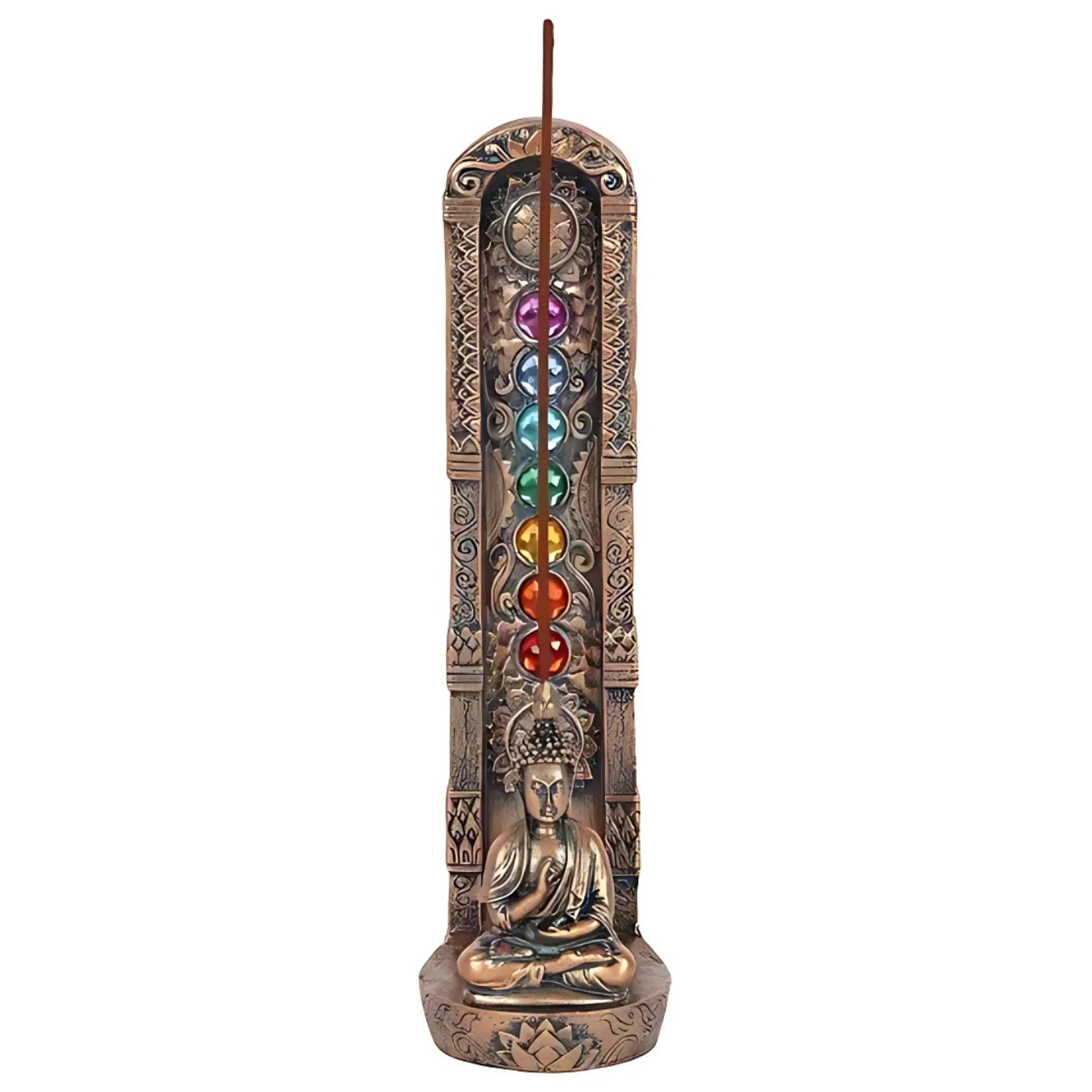 Räucherstäbchenhalter Buddha 7 Chakren