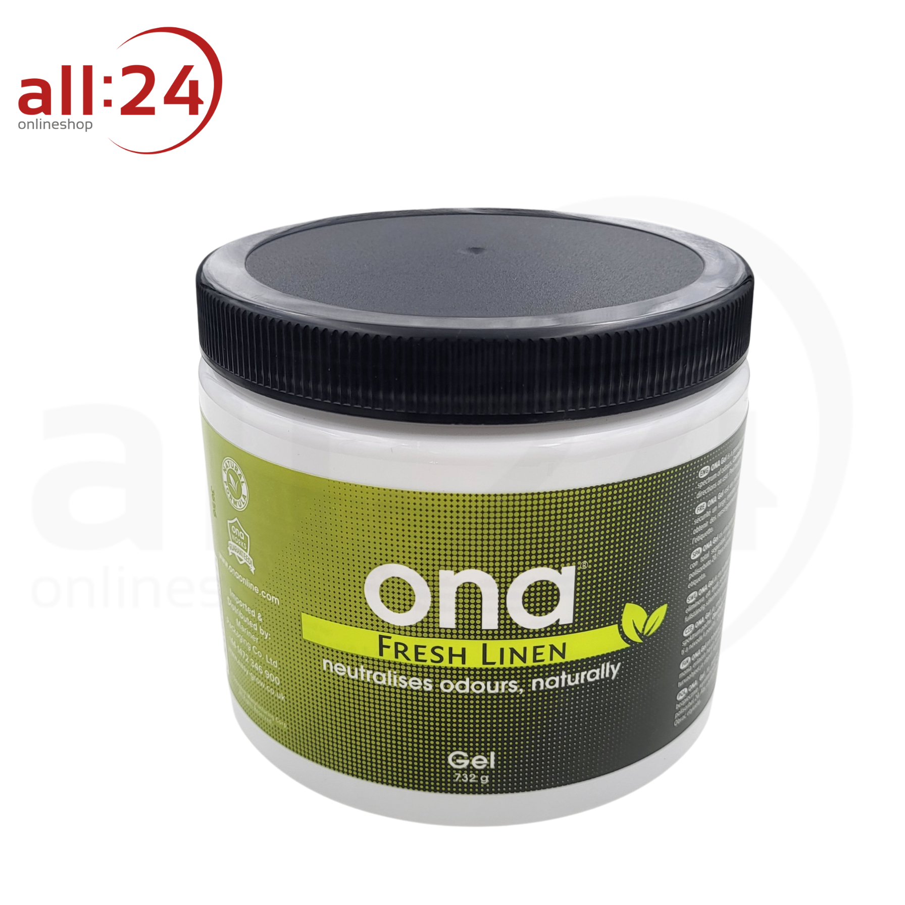 ONA Gel Geruchsneutralisierer - Fresh Linen 732g
