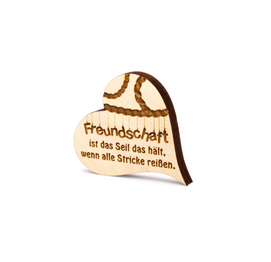 Zirbenherz Mini Freundschaft