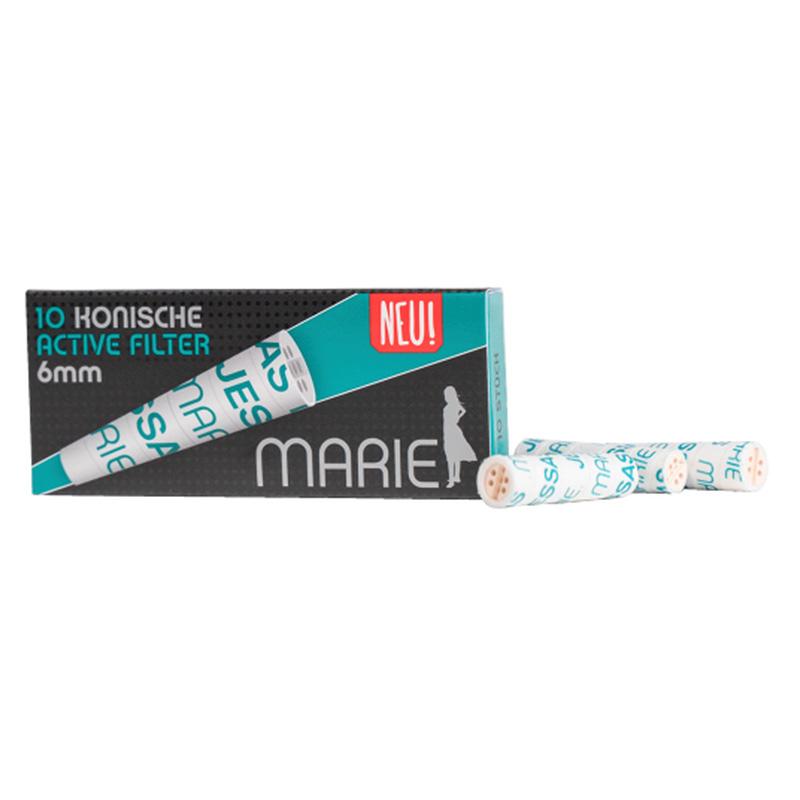 MARIE Active Filter Konisch 6mm 10 Stück 20 Boxen