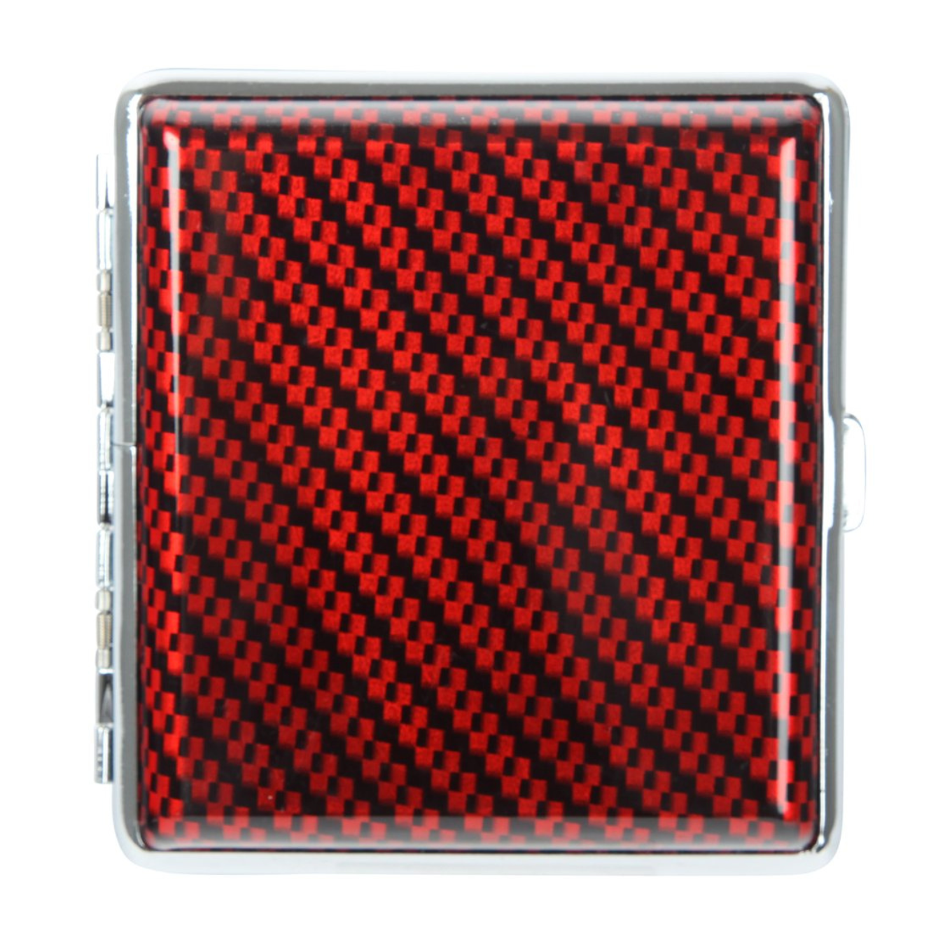 Zigaretten Etui Carbon Rot 80mm