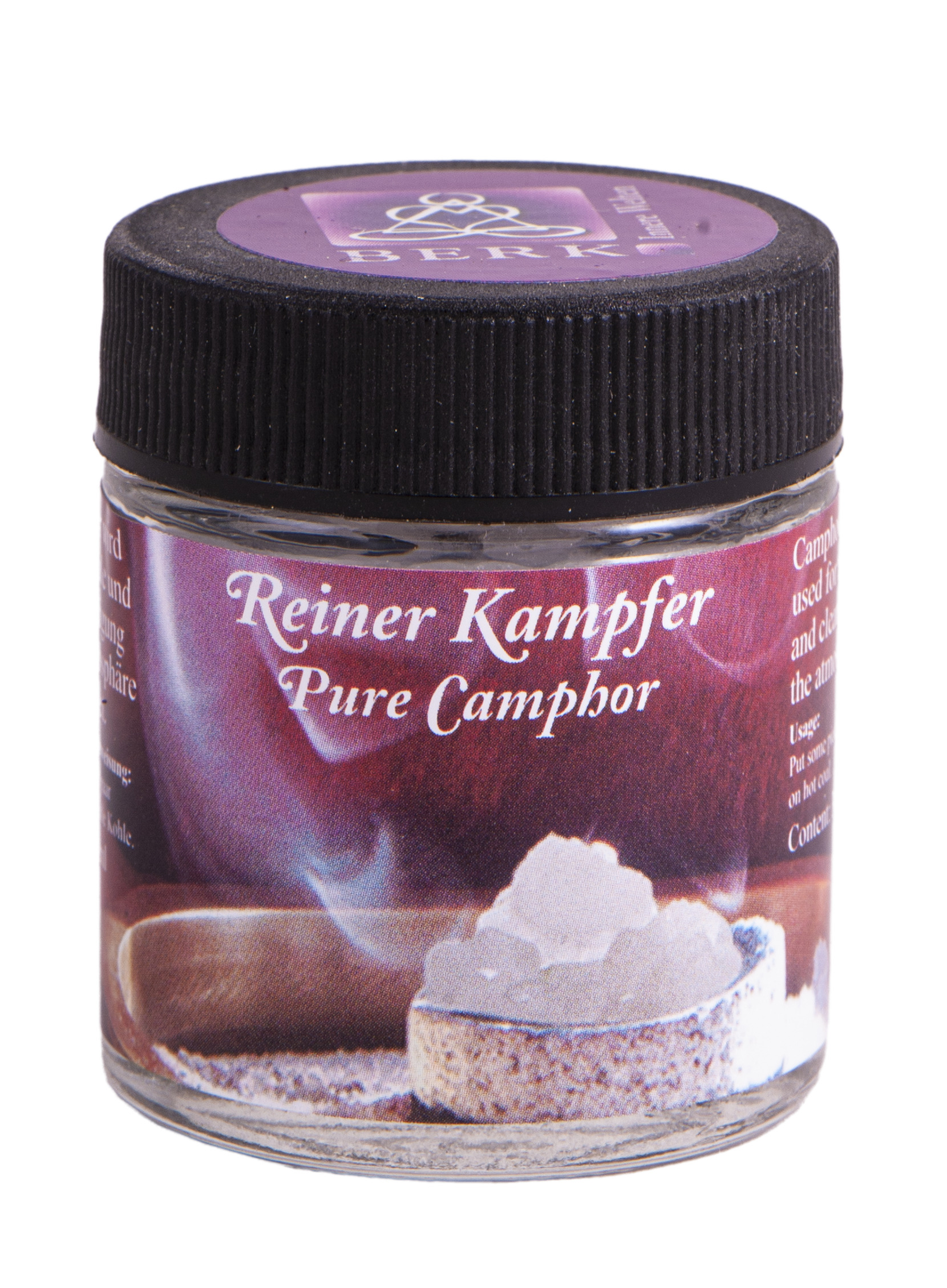 Reiner Kampfer Räucherwerk 30 ml Glas