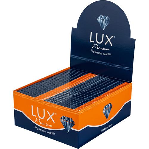 Lux Premium King Size Slim Paper 32 Blatt 22er Box