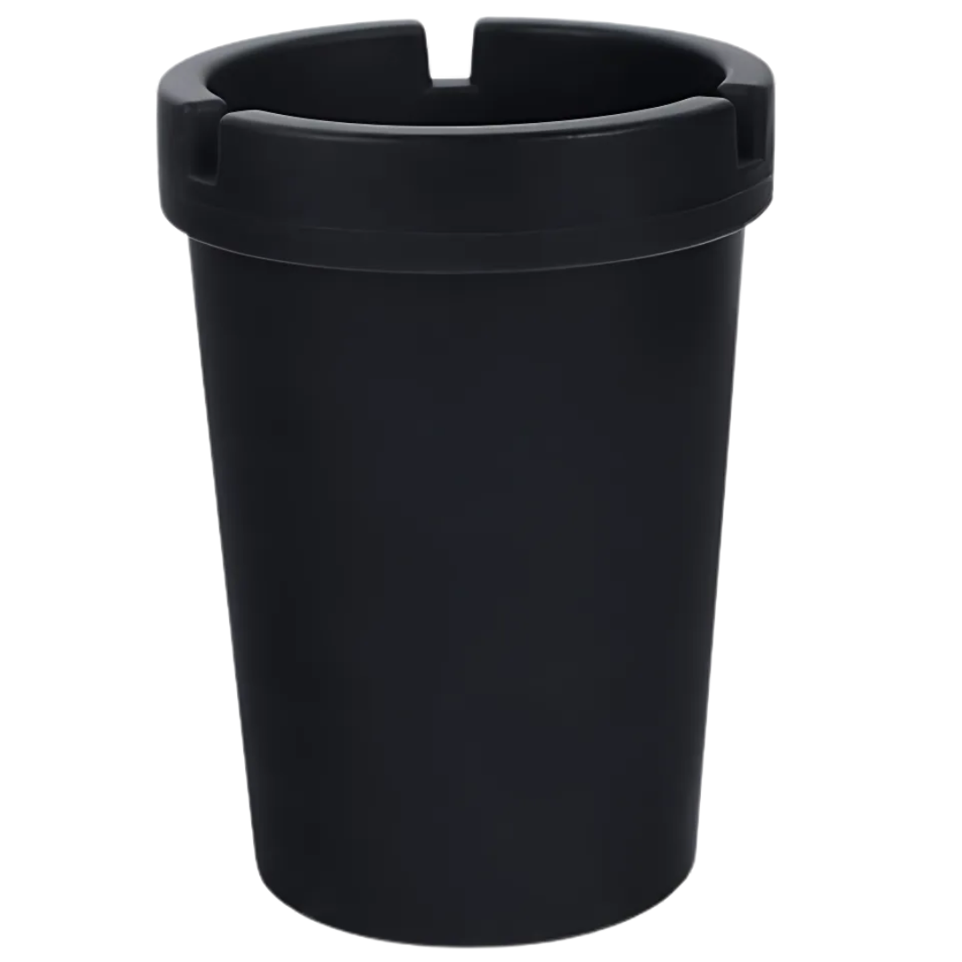 Aschenbecher fürs Auto Schwarz 8 cm