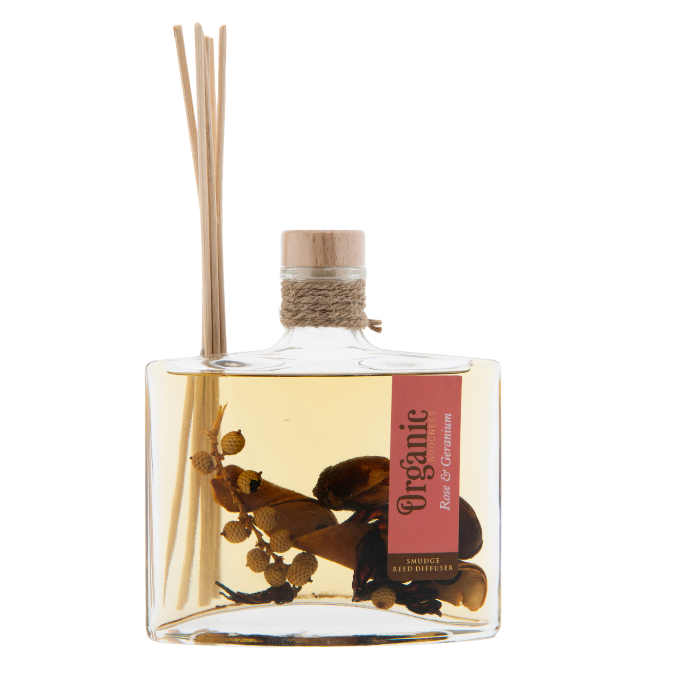 BERK Raumduft Rose und Geranie Organic Reed Diffuser