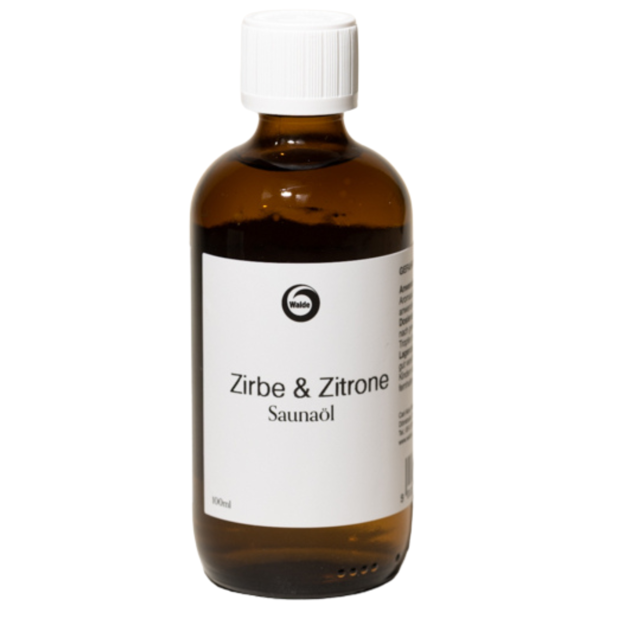 WALDE Saunaöl Zirbe & Zitrone - Saunaaufguss 100ml