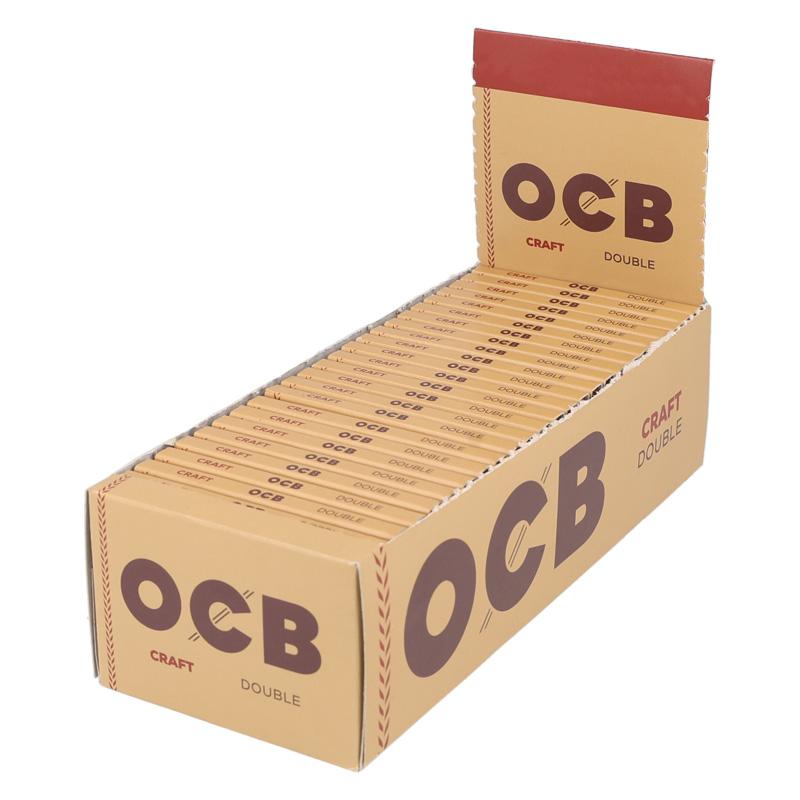 OCB Craft unbleached 25 Heftchen 100 Blatt