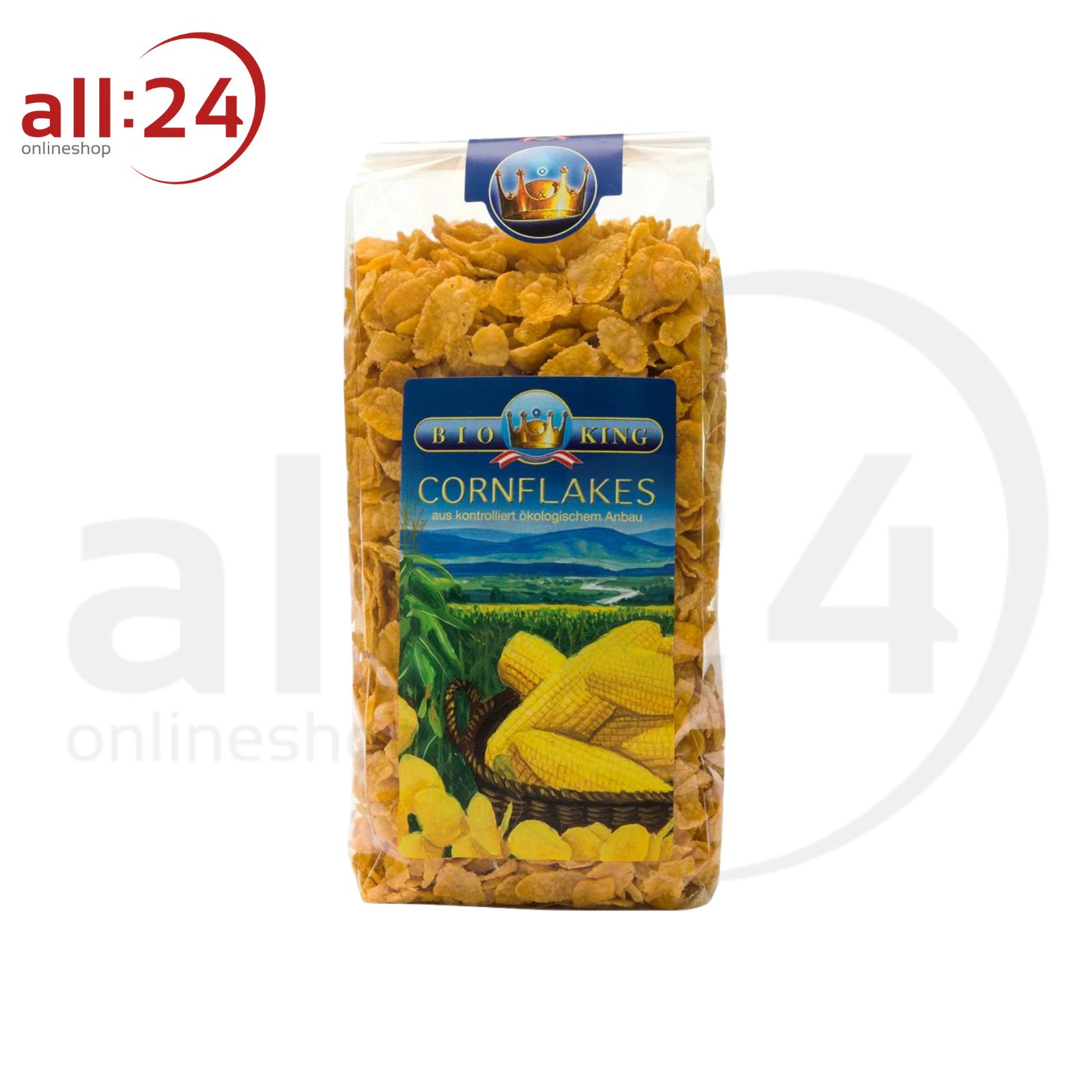 BioKing Bio Cornflakes Gesüßt, 200g-375g
