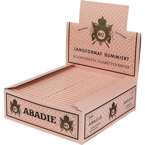 RIZ ABADIE Zigarettenpapier Box mit 100 Heftchen á 50 Blatt
