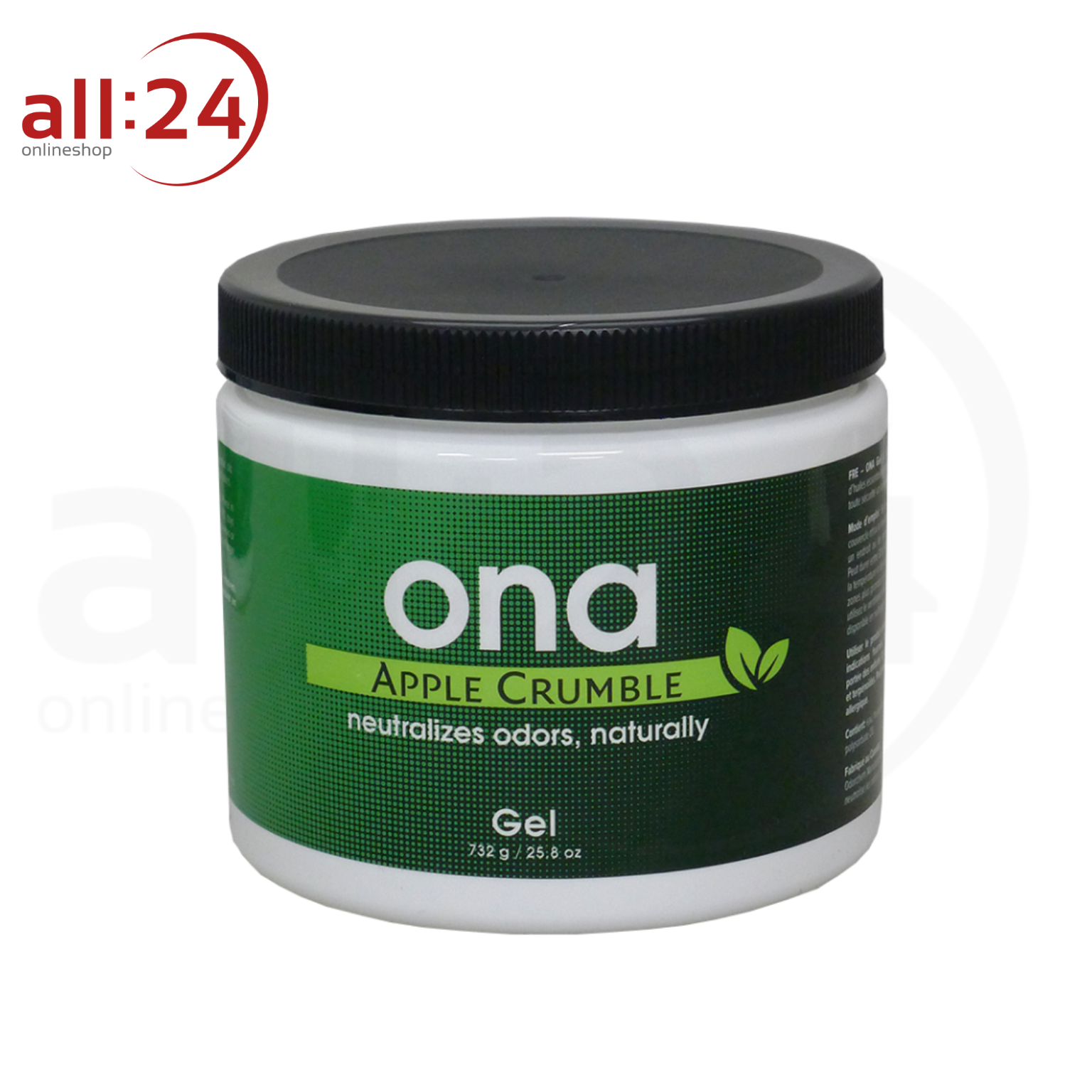 ONA Gel Geruchsneutralisierer - Apple Crumble 732g