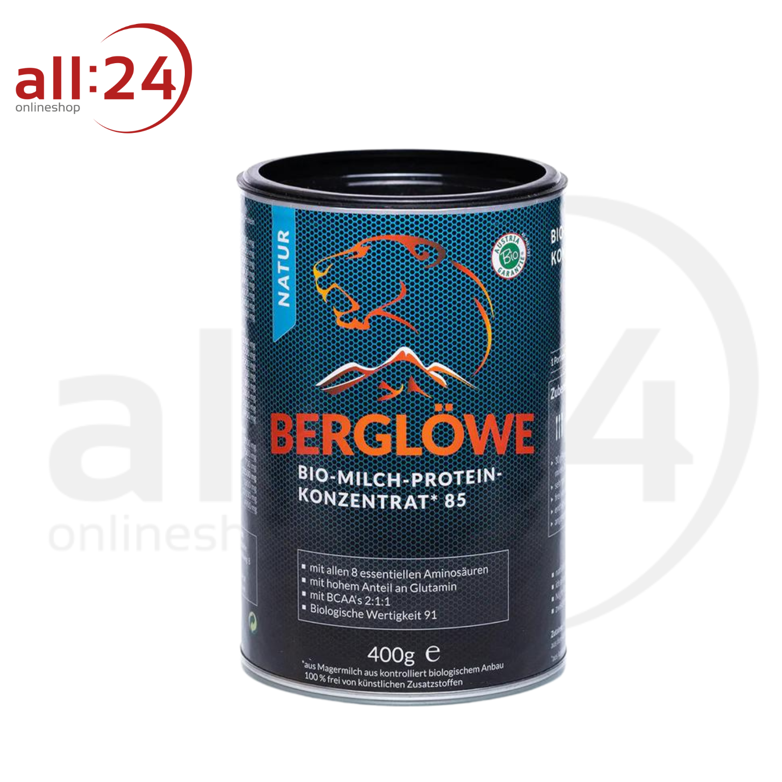 Berglöwe Bio Milch-Protein-Konzentrat 85 Natur