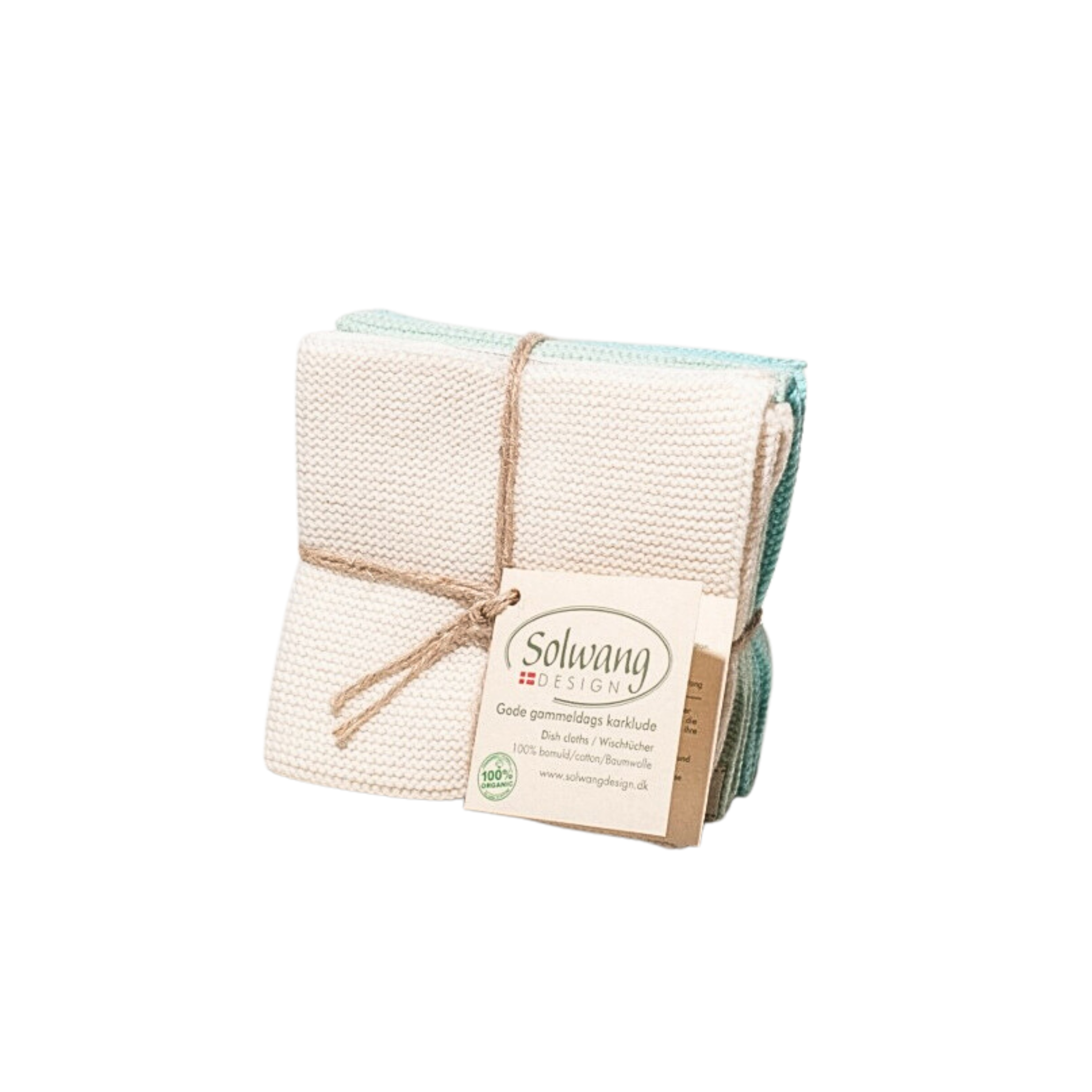 Solwang Handtücher Türkis - 3 Stück/Packung