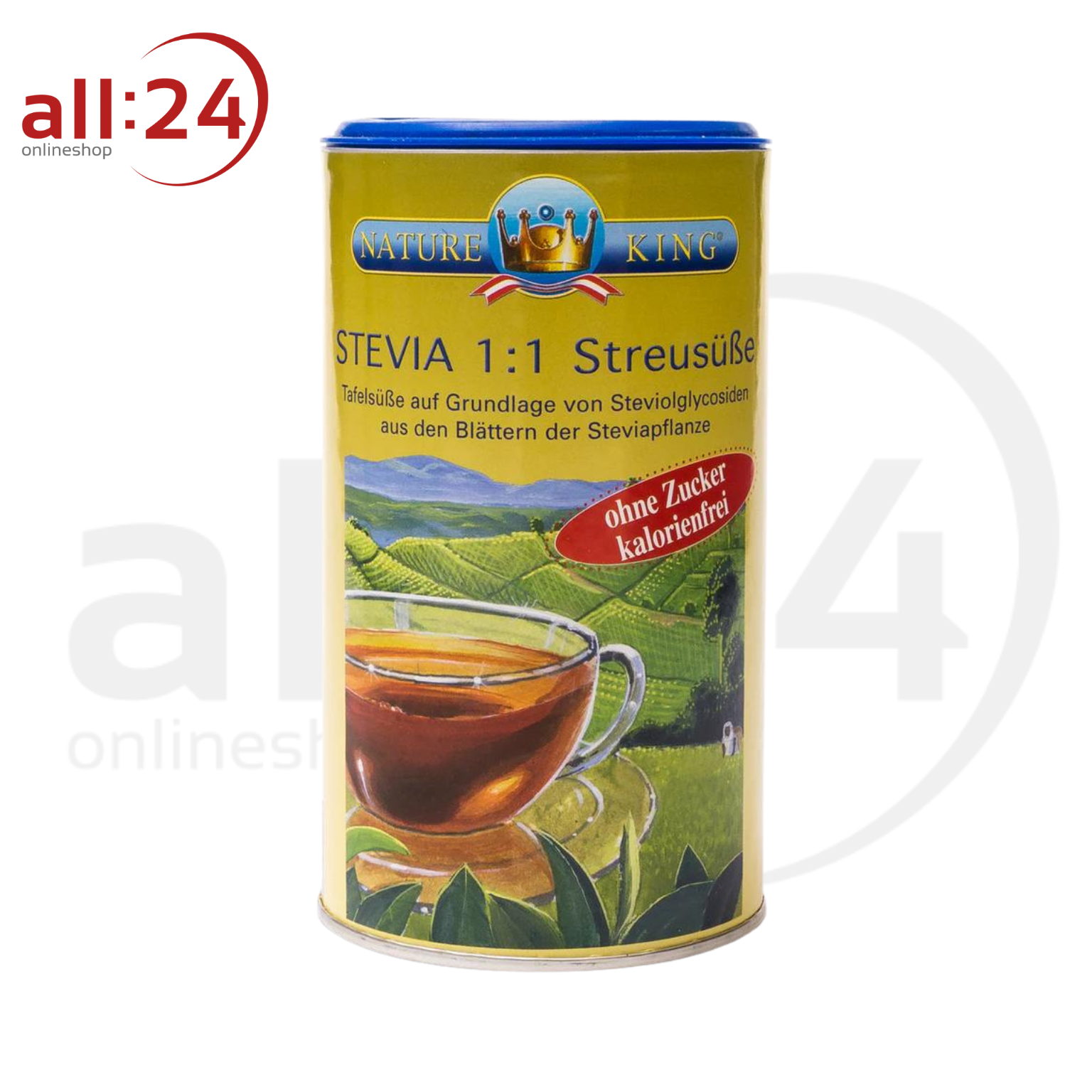 BioKing Stevia Streusüße 1:1, 350g-750g