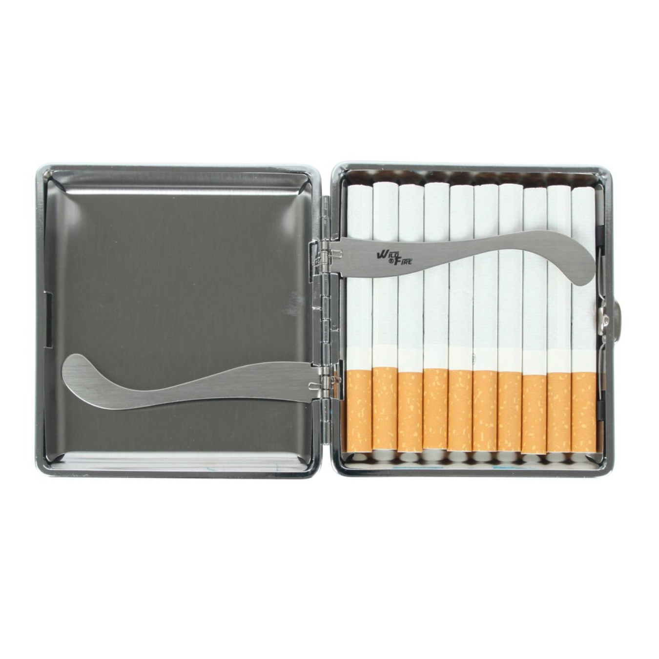 Zigaretten Etui Carbon Dunkelgrau 80mm