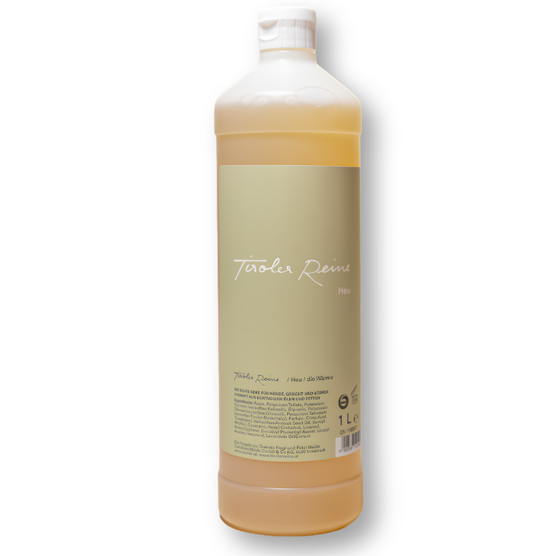 Walde Flüssigseife Tiroler Reine Heu 1 Liter