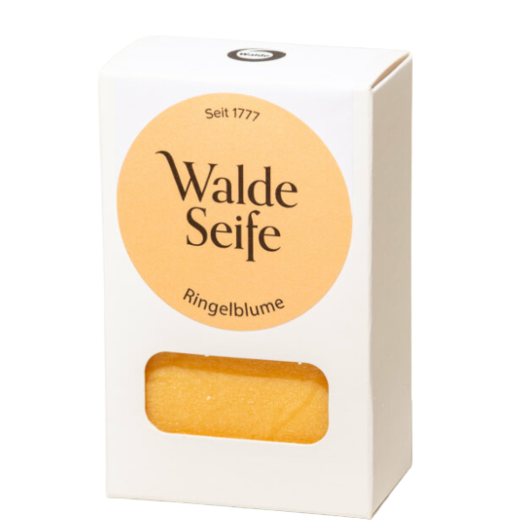 Walde Seifenstück Naturseife 100g Ringelblume Plastikfrei